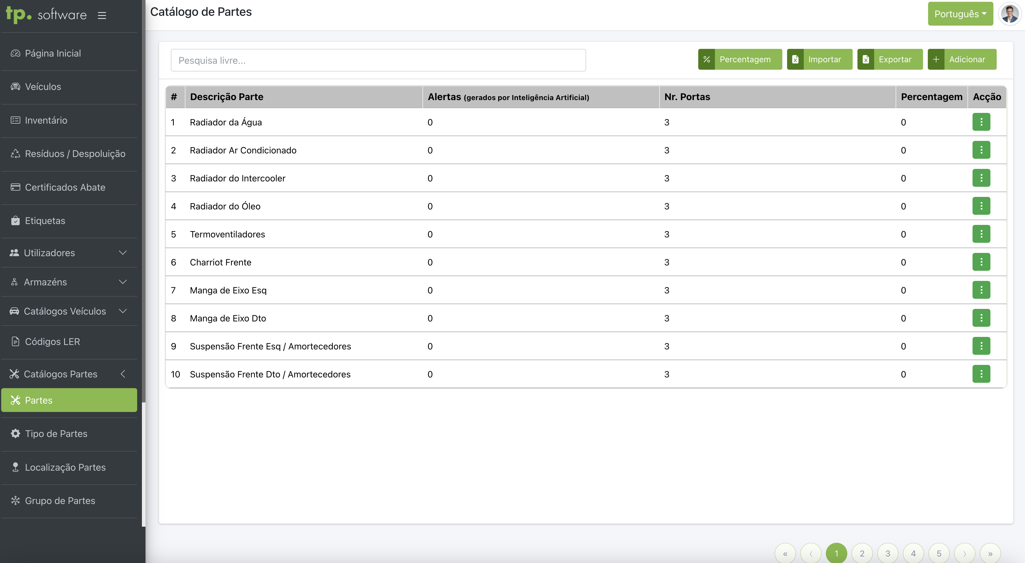 feature section